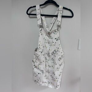 Forever 21 White Dress with Floral Design